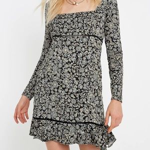 Free People Boheme Floral Mini Dress